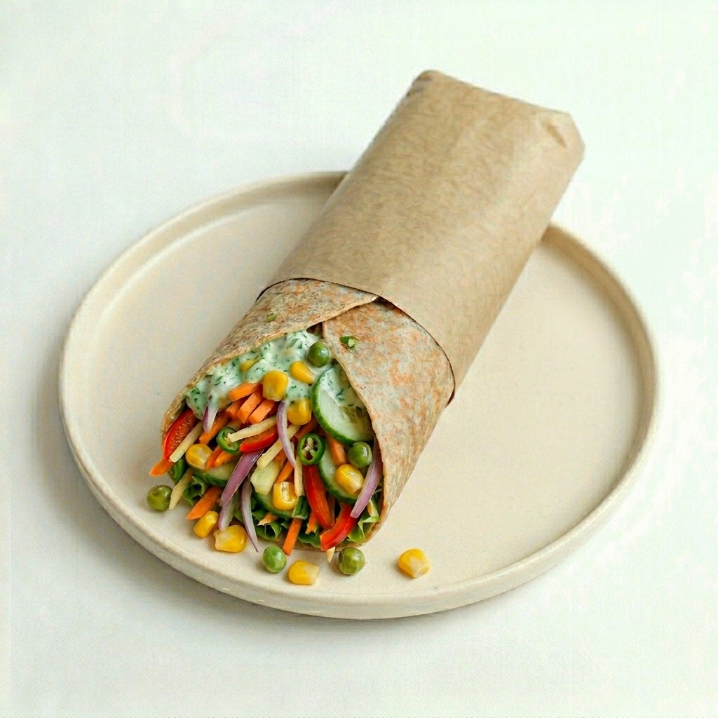 Corn & Peas Wrap
