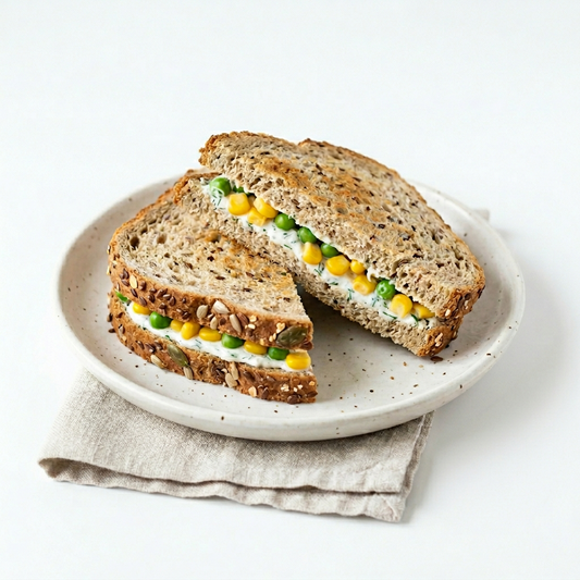 Corn & Peas Sandwich